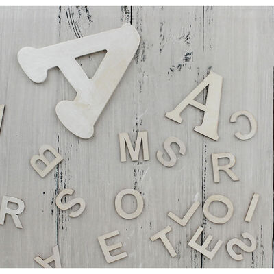 Wooden Alphabet Letters - Pack Of 162 image number 2