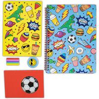 Jotz! Filled Notebook Case Set: Blue