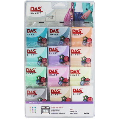 Das Modelling Clay Pastel Colour Collection - Set of 12 image number 1
