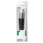 Reeves Acrylic Short Handle Brush Set: Pack of 4 image number 1