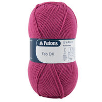 Patons Fab DK Yarn: Strawberry 100g