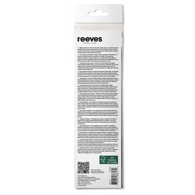 Reeves Acrylic Short Handle Brush Set: Pack of 4 image number 3