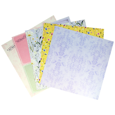 Wildflower Design Pad: 12 x 12 Inches image number 2