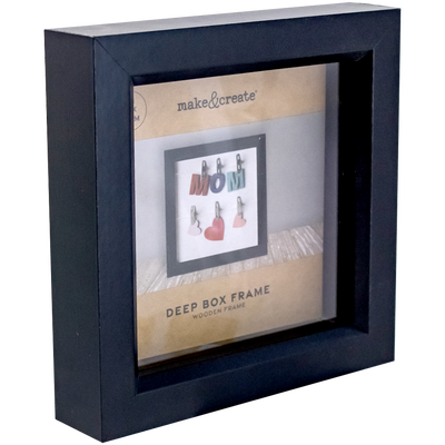 Black Deep Box Frame: 11 x 11cm image number 2