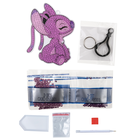 Disney Stitch Crystal Art Bag Charm: Angel image number 3