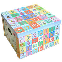 Numbers Collapsible Storage Box