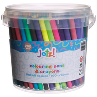 Jotz! Colouring Pens & Crayons: Pack of 200