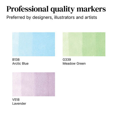 Winsor & Newton ProMarker Pastel Tones 1: Pack of 3 image number 3