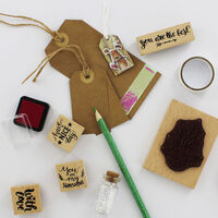 Kraft Parcel Tags: Pack of 35