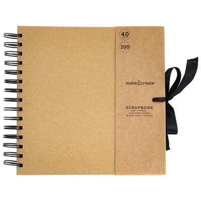 Create Your Own Kraft Scrapbook: 8 x 8 Inches image number 1