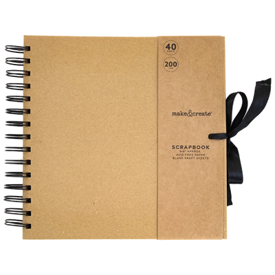 Create Your Own Kraft Scrapbook: 8 x 8 Inches image number 1