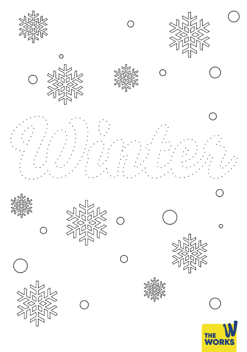 Winter Traceable For Kids Winter Traceable For Kids