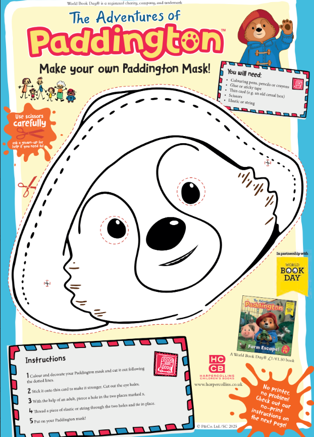 Make Your Own Paddington Mask