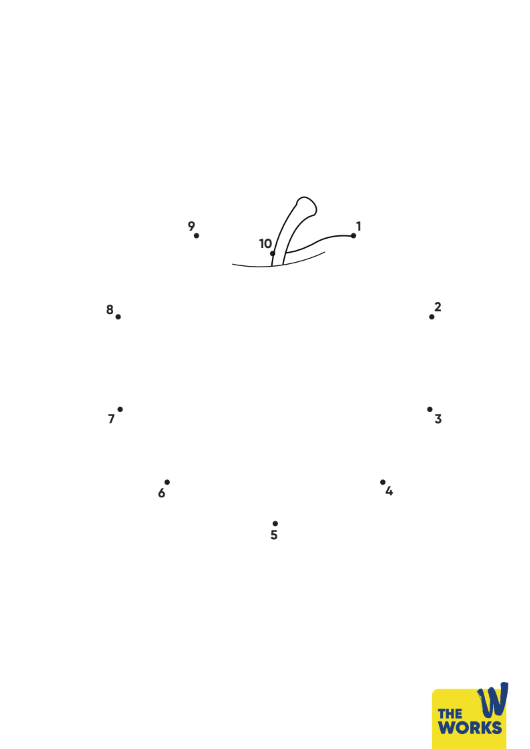 Apple Dot-to-Dot Apple Dot-to-Dot